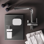 Смеситель для кухни с каналом для питьевой воды, L-излив AM.PM Func F8F05700