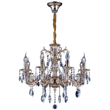 Люстра подвесная OML-78903-08 золото Omnilux Aosta