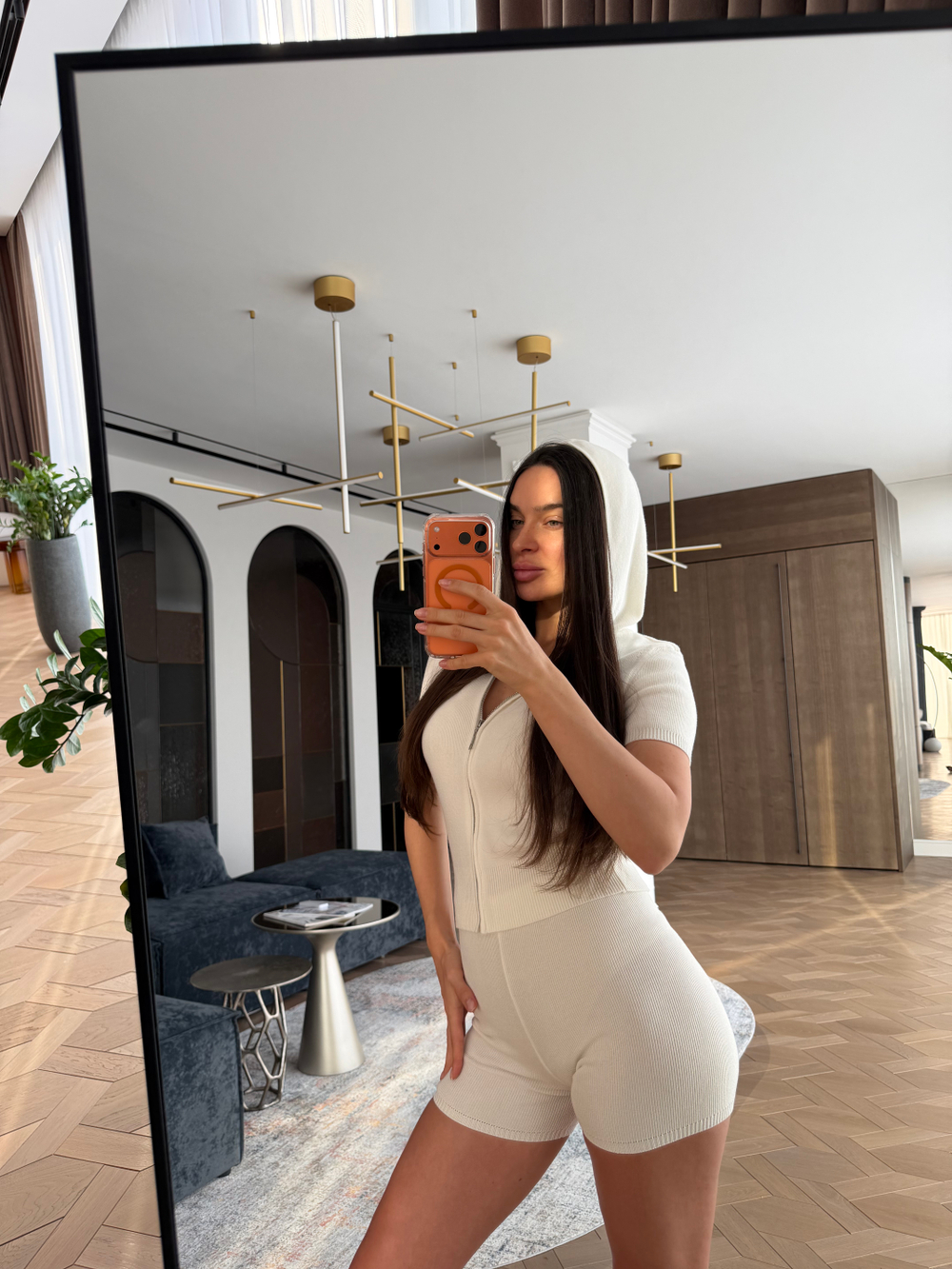 Кардиган с капюшоном ZOE