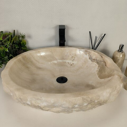 Раковина из оникса Erozy White EO-64298 62*53*16 0215