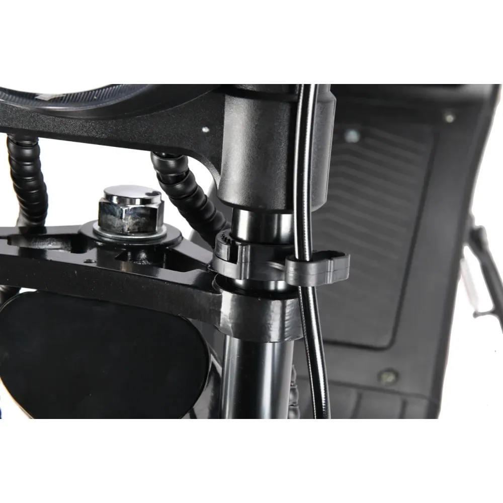 Электроскутер CityCoco White Siberia PRO+ 2500w Черный