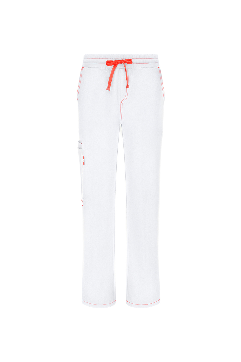 Брюки медицинские мужские Гекай, белый