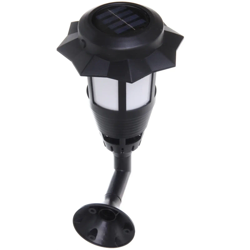 Фонарь садовый «Пронто» 12,5*12,5 см (h=45 см) на солнечной батарее (универсальный), Эффект горящего пламени