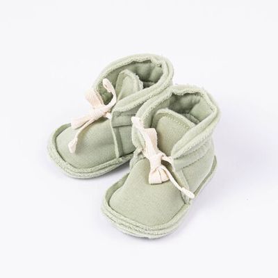 Warm mocks 3-18 months - Desert Sage