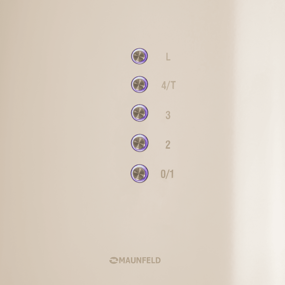Островная вытяжка Maunfeld LEE ISLA 39 BEIGE