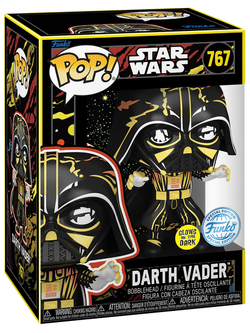 Фигурка Funko POP! Bobble Star Wars Darth Vader (Retro) (GW) (Exc) (767) 84982