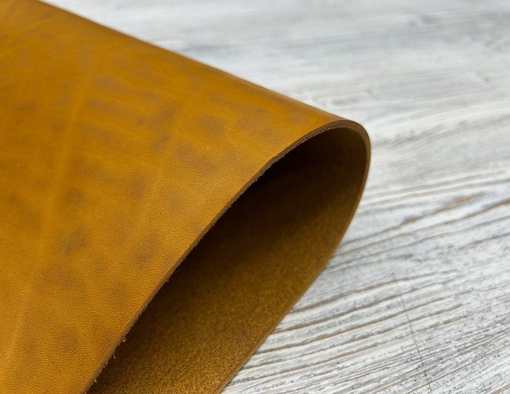 Misteria Yellow (2,6-2,8 мм), цв. Желтый, натуральная кожа