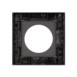 Рамка стеклянная FRM-GLARE-GC-1-BK (Arlight, -) 043833