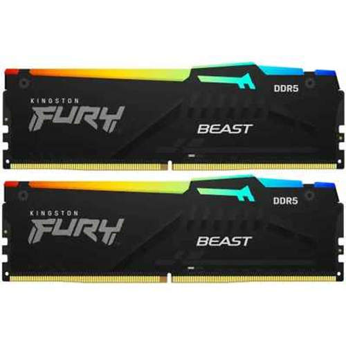 Оперативная память Kingston Fury Beast Black RGB Expo KF564C32BBEAK2-32