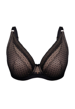 Бюстгальтер-бралетт Renee (Размер: 85B) (Цвет: черный с бежевым)