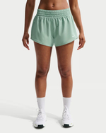 Nike One Женские шорты с подкладкой и резинкой на талии, высота пояса 8 см, из ткани Dri-FIT - NIKE