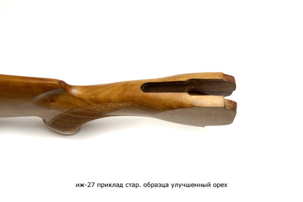 иж-27 приклад и цевье стар. образца улучшенный орех