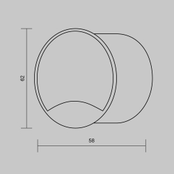 Уличный встраиваемый светильник Outdoor O035-L3B3K