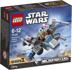 LEGO Star Wars: Истребитель Повстанцев 75125 — Resistance X-wing Fighter Microfighter — Лего Звездные войны Стар Ворз