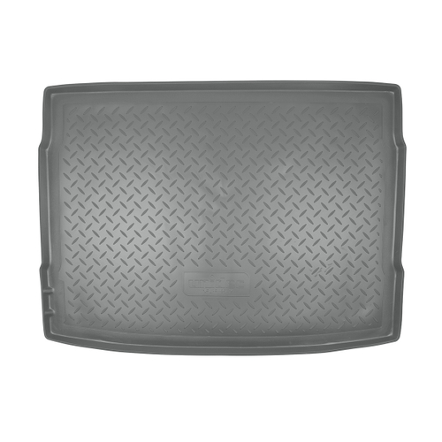 Коврик в багажник Norplast/Unidec для Volkswagen Golf VI в кузове HB (2009-2013) Серый, полиуретан, арт.NPL-P-95-16-G