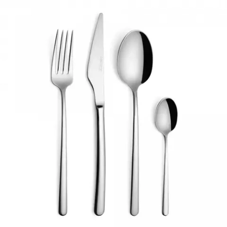 Набор столовых приборов 24 предмета на 6 персон зеркальная полировка Cristema Macau