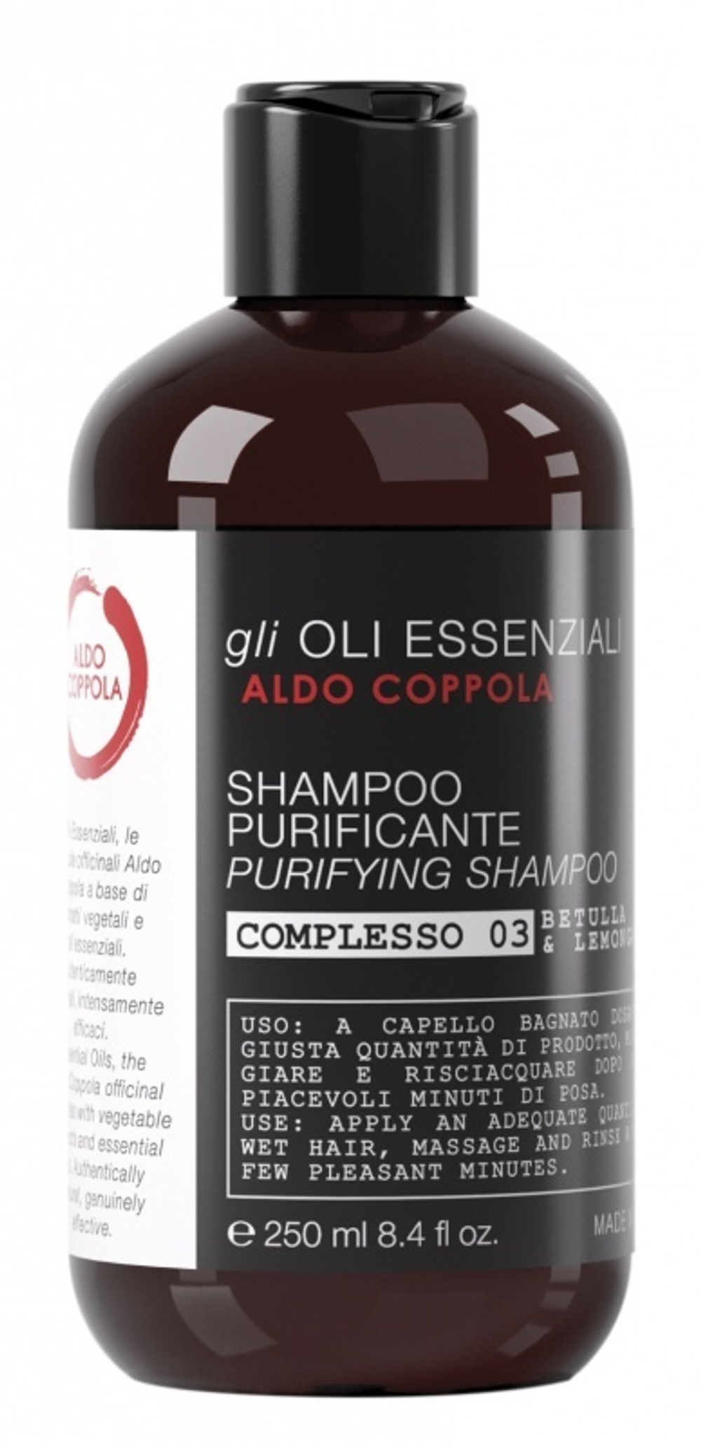 Aldo Coppola Oli Essenziali Shampoo Purificante