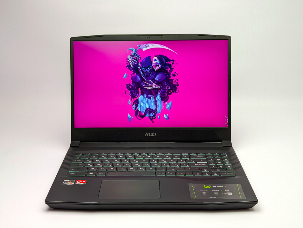 Игровой Ноутбук MSI Alpha R5 5600H/6600M 8GB/16/512/144hz