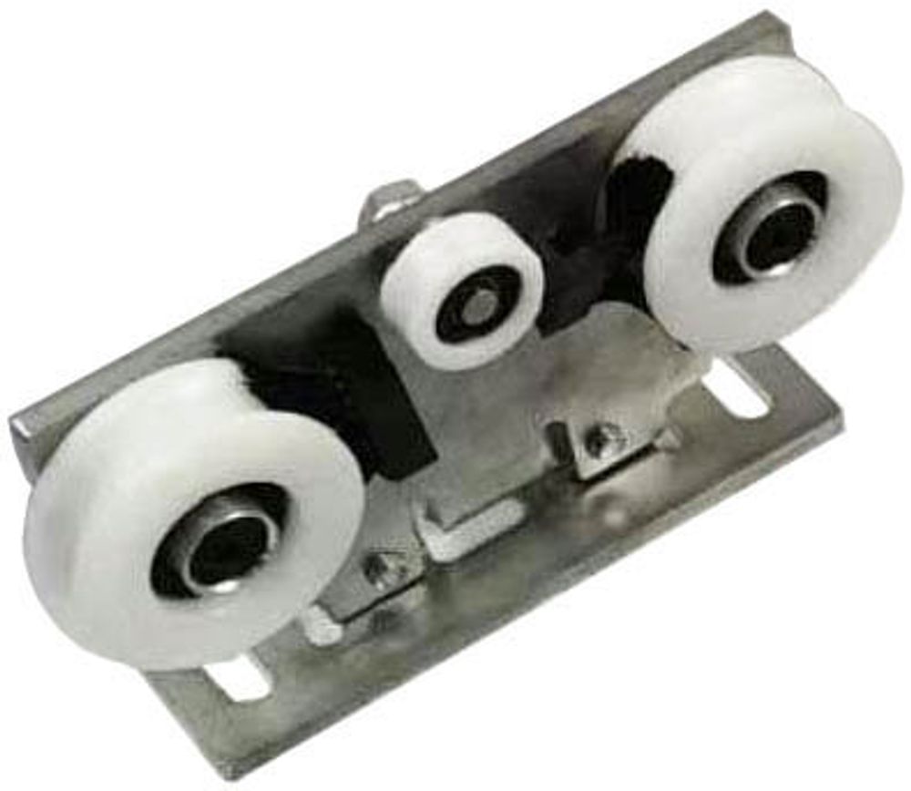 Комплект роликовых тележек (каретки) для GEZE ECdrive T2, вес створок 140 кг (2 шт)