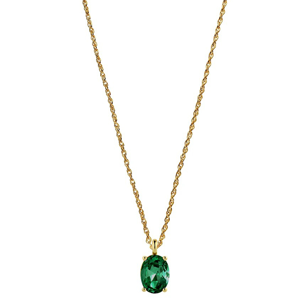Колье Dyrberg Kern BARGA SG EMERALD GREEN 430153