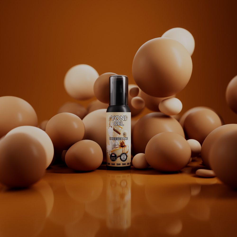 Лубрикант для орального секса SGAN YONI GEL со вкусом чизкейка, 100 мл