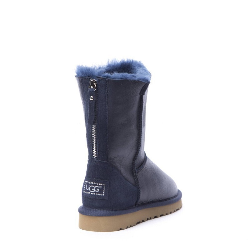 Угги Short Zip Metallic Navy