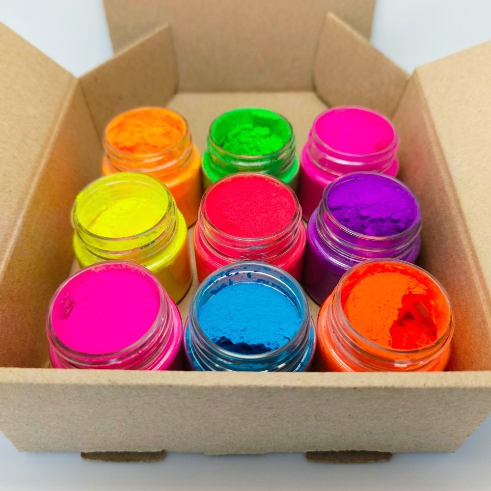 Набор Мыловар - неоновые флуоресцентные сухие красители