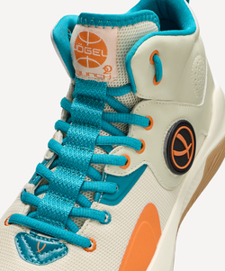 Кроссовки баскетбольные JÖGEL Launch 2.0 MID, бежевый/оранжевый