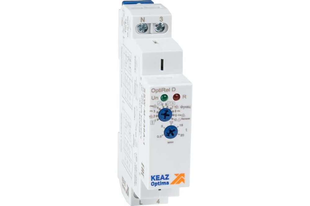Реле лестничного освещения OptiRel D SSW-M-230A-1 многофункциональное 16А 1СО 230АС КЭАЗ