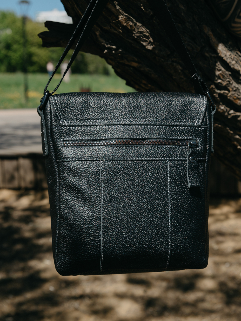 Кожаная мужская сумка