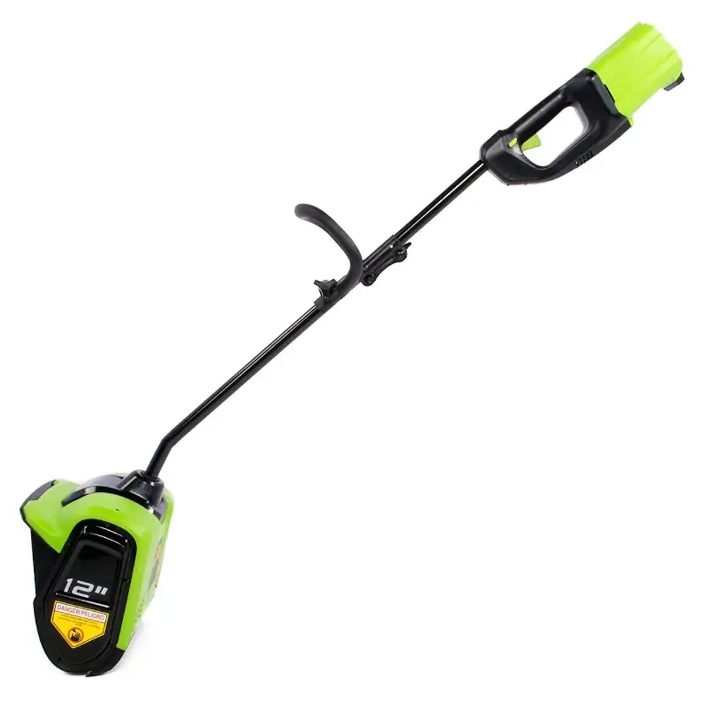 Greenworks GD60SSK2 60В электролопата (1 x 2 Ач, ЗУ) ковш 30 см, выброс 6 м 2602607UA