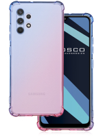Чехол ROSCO для Samsung Galaxy A32 оптом (арт. SS-A32-HARD-TPU-DARKBLUE-PINK)