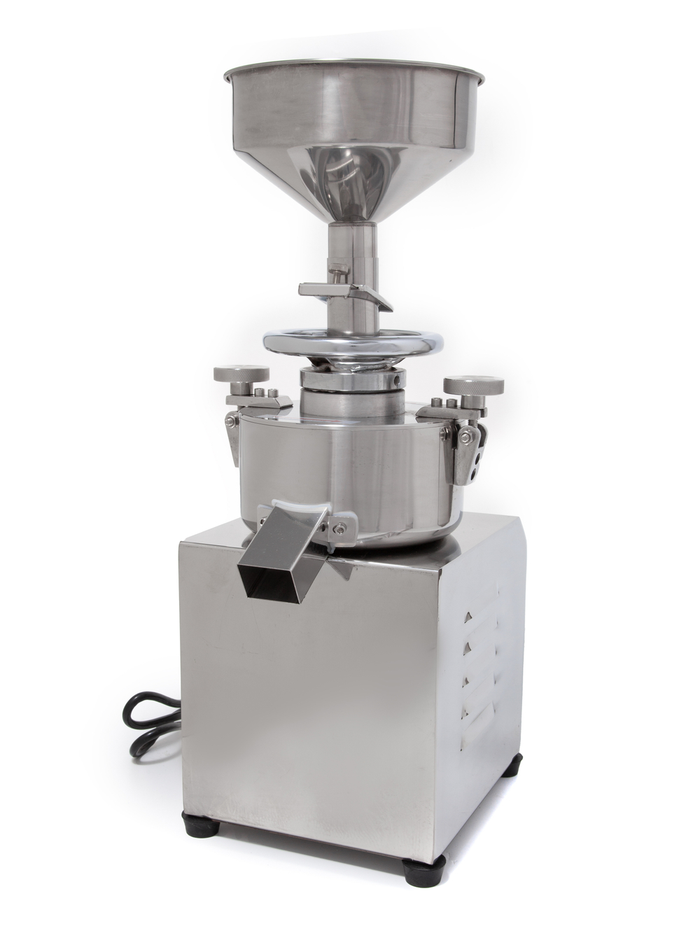 Электрическая жерновая мукомолка AKITAJP 6SM-150 мельница для урбеча из орехов и семян, арахисовой пасты, кофе, помола муки из зерна