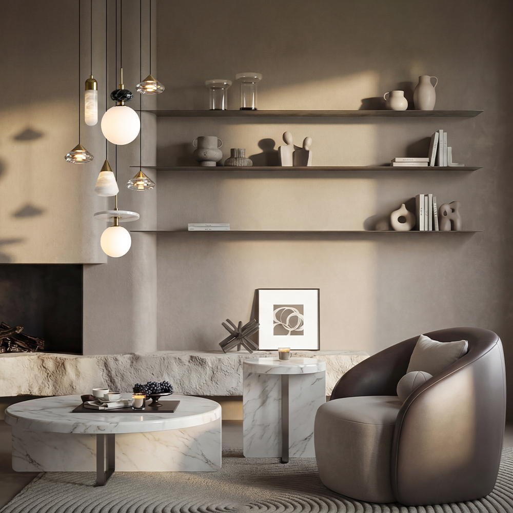 Подвесной светодиодный светильник Freya Cave FR5631PL-L6BS