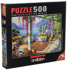 Puzzle Mor Salkımlı Teras. Wisteria Terrace 500 pcs