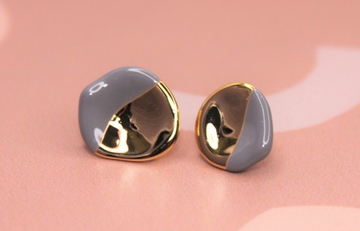 Швензы гвоздики эмаль серая асимметрия