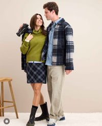 Tweed Юбка в клетку s.Oliver