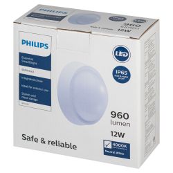 Светильник настенно-потолочный светодиодный Philips 911401735842 WT045C 12Вт L1065 IP65 нейтральный белый свет
