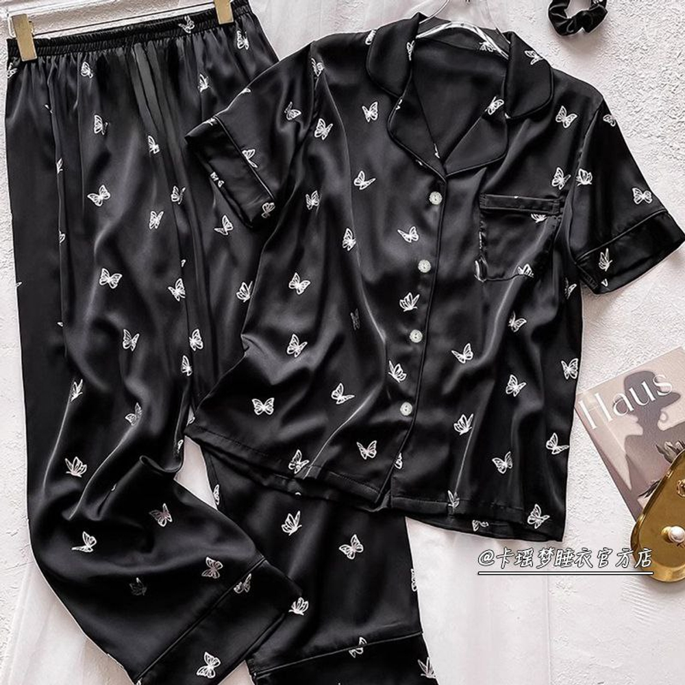 Женская шелковая пижама