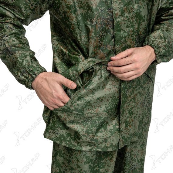 Костюм ветровлагозащитный Походный, цв.КМФ Цифра PU 5000 р.58 (T-KS-VVZ-4XL-PU 5-001) Helios