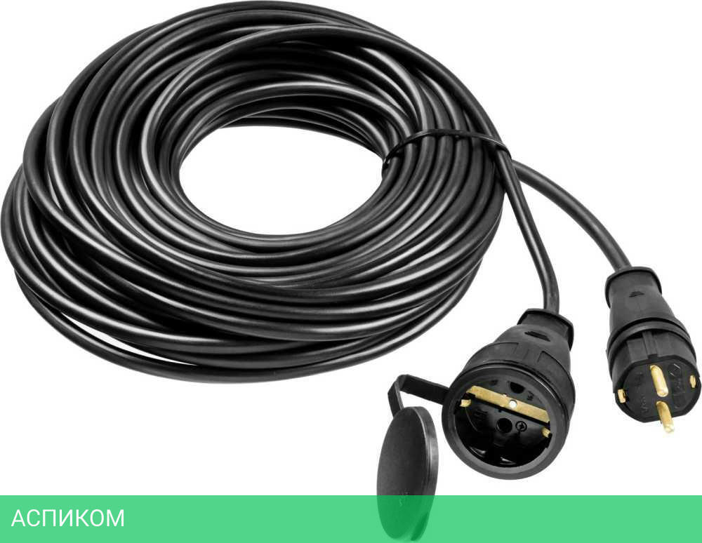 Удлинитель Stayer 55026-20 черный