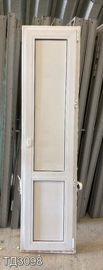 Дверь балконная пластиковая Б/У 1990(в) x 500(ш)