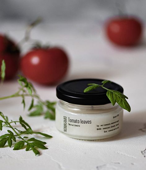 №42 Листья томата, ароматическая свеча Library, Nomkamo