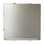 Проходной переключатель встраиваемый VOLTUM S70 одноклавишный с подсветкой 10А, (шелк)