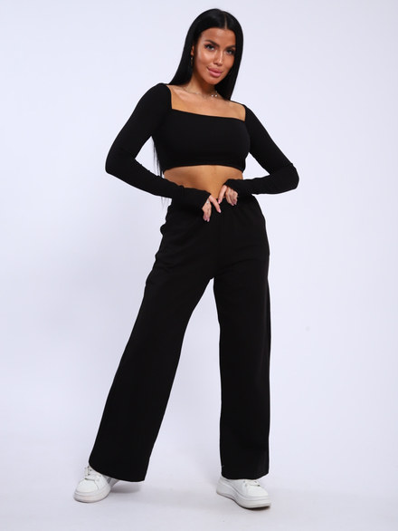 Брюки на манжете 2