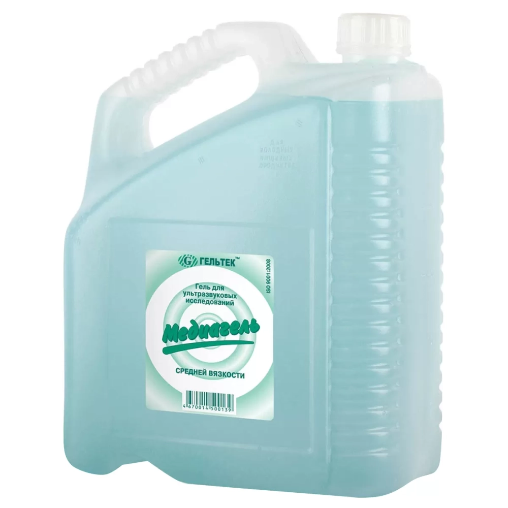Гель для УЗИ Медиагель средней вязкости цветной 5 кг