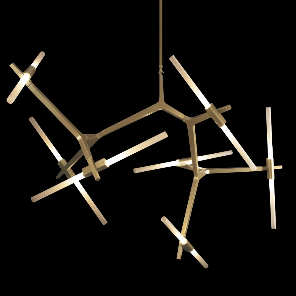 Подвесная люстра Loft It AGNES 10399/14 GD