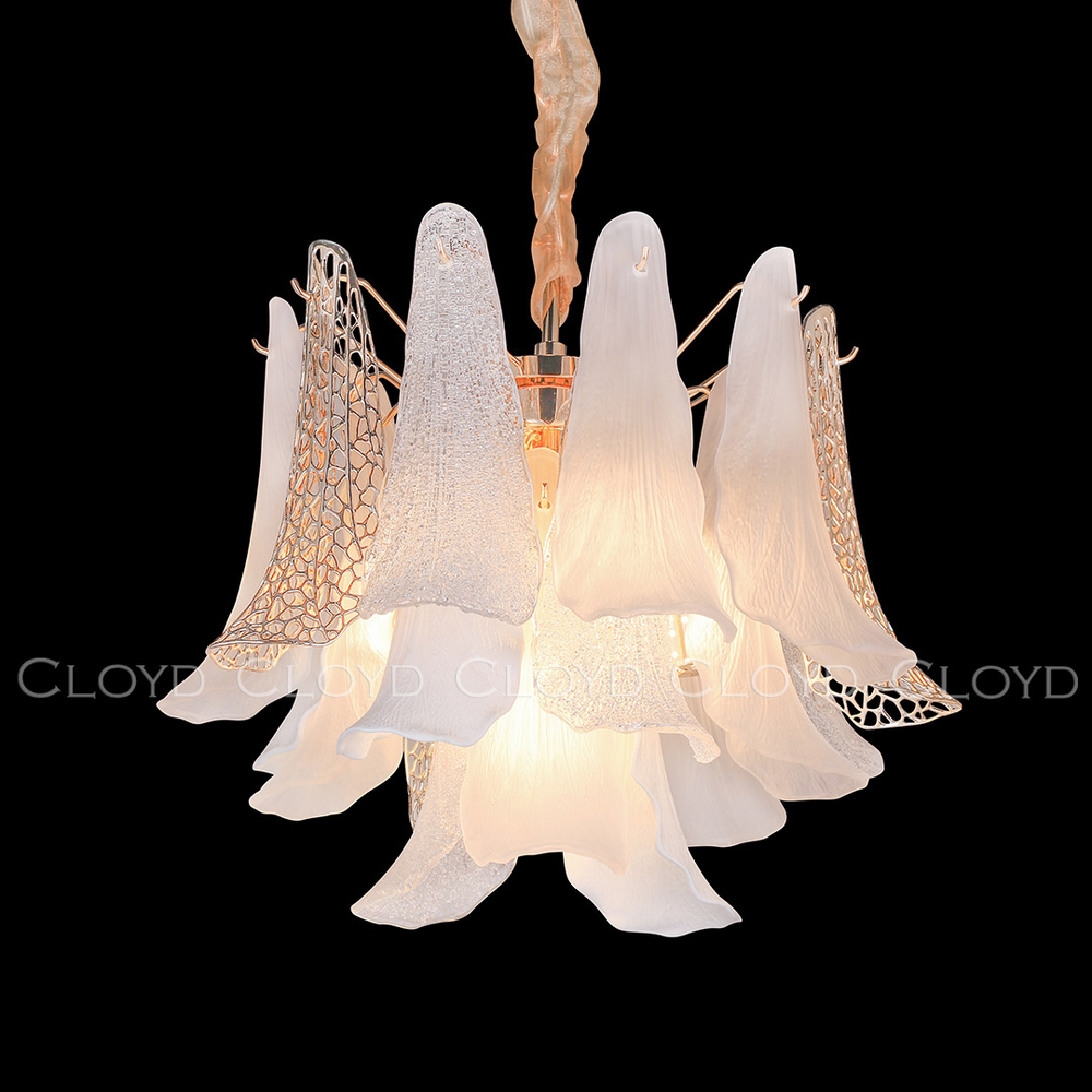 Люстра Cloyd WASABI C7 / Ø50 см - керамика - золото (арт.11325)