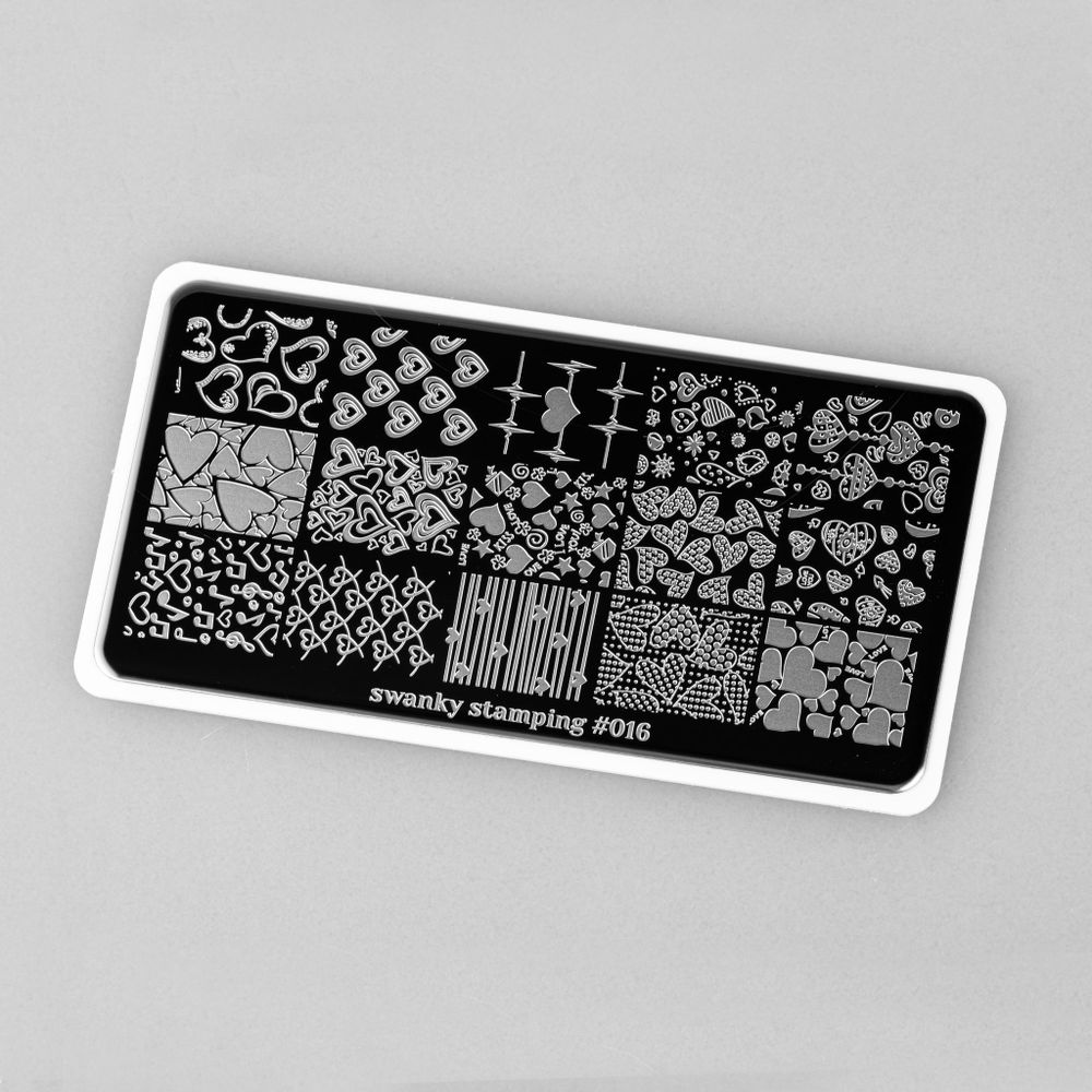 Swanky Stamping Пластина 016