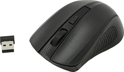 SVEN Wireless Optical Mouse &lt;RX-300 Wireless Black&gt; (RTL)  USB  3btn+Roll